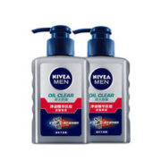 妮维雅男士 妮维雅（NIVEA）男士洗面奶补水保湿控油控油抗痘精华洁面液150g双支套装