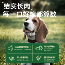 麦富迪barf霸弗狗粮生骨肉主食冻干粮泰迪比熊柯基通用全期犬粮 牛肉+三文鱼2kg