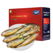 海名威 冷冻黄花鱼礼盒2.1kg 大黄鱼 海鱼 海鲜礼盒 鱼类 生鲜水产