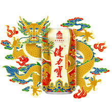JIANLIBAO 健力宝 祥龙纳吉罐橙蜜味饮料330ml×24罐整箱