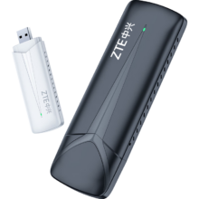 中兴随身wifi支持5G 2024款F31 中兴免插卡+移动电信双网自由切换-黑