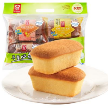 概率券、Plus：嘉顿 雪芳蛋糕组合口味（柠檬味+香橙味+巧克力味+芝士味）240g/袋