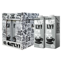OATLY噢麦力 咖啡大师燕麦奶 咖啡伴侣谷物早餐奶进口饮料 1L*6整箱装