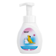 PLUS会员：萌宠兄弟宠物免洗泡沫沐浴露浴液350ML