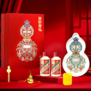 MOUTAI 茅台 飞天 惠群贵礼 酱香型白酒53度 福禄双全礼盒 整箱装 年货