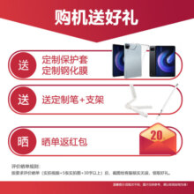 小米平板6平板电脑11英寸二合一Pad学生学习游戏办公安卓平板 平板6 8G+128G金 官方标配