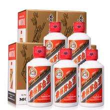 88VIP会员：MOUTAI 茅台 贵州茅台酒飞天茅台53度100ml*5瓶礼盒套装酱香型白酒