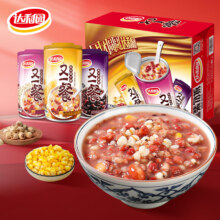 Plus会员:达利园又一餐三口味混合装八宝粥 360g*12罐
