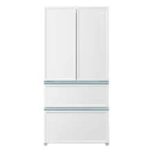 海尔（Haier）【新品】冰箱461L零嵌入式多门四开门双开门法式电冰箱家用超薄大容量白色一级能效嵌入式底部散热 【零嵌】461升白巧艺术框设计+母婴空间+黑金净化