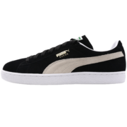 彪马（PUMA）男鞋女鞋子2024春季低帮透气黑色黑武士翻毛皮休闲鞋滑板鞋 374915-01/翻毛皮鞋面-黑色 39