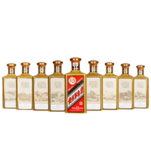 茅台 陈酿 燕京八景 酱香型白酒 53度 500ml*8瓶 套装 1号会员店