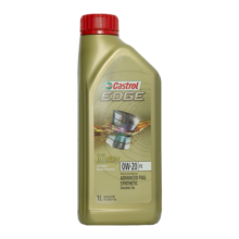 Castrol嘉实多原装进口极护钛流体全合成机油 汽车润滑油 汽车保养用品 进口极护 无防伪 5w-40 SP级 1L