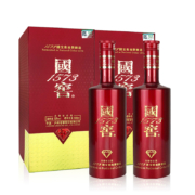 PLUS会员：泸州老窖国窖1573国宝红浓香型白酒52度500ml*2瓶