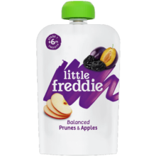小皮（Little Freddie）果泥婴儿水果泥6个月以上宝宝辅食无添加糖盐欧洲原装进口辅食泥 西梅苹果泥（助嗯嗯通畅）