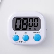居立方 厨房定时器计时器提醒器大声学生倒计时器电子闹钟秒表可爱钟磁吸