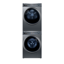海尔（Haier）平嵌洗烘套装 10KG滚筒洗衣机全自动+双擎热泵烘干机家用 全隐晶彩屏 专属洗烘程序 MATE81+81