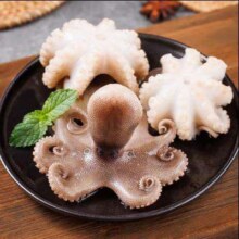 美加佳 三去小章鱼八爪鱼净重500g*4