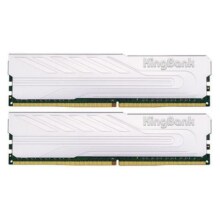 KINGBANK 金百达 银爵系列 DDR4 3200MHz 台式机内存 马甲条 银色 32GB（16GBx2）