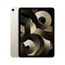 Apple/苹果 iPad Air(第 5 代)10.9英寸平板2022年(64G 5G版/MM783CH/A)星光色 蜂窝网络