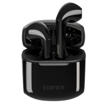 漫步者（EDIFIER） LolliPods真无线蓝牙耳机半入耳式运动触控适用于oppo苹果华为小米vivo手机耳麦 黑色+保护套