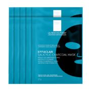 PLUS会员、京东百亿补贴：LA ROCHE-POSAY 理肤泉 水杨酸黑膜清痘净肤面膜27g*10片装