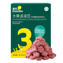 英氏（Engnice）宝宝零食猕猴桃香蕉味儿童溶豆婴幼儿辅食6个月水果溶溶豆20g
