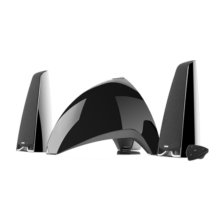 漫步者（EDIFIER） E3360BT 2.1声道电脑音响 蓝牙音箱 桌面游戏音响  黑色