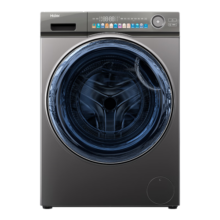 海尔（Haier）滚筒洗衣机全自动 洗烘一体机 10公斤大容量【精华洗EG100HPLUSSL6U1】超薄 1.1洗净比 以旧换新