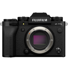 富士（FUJIFILM）X-T5/XT5 微单相机 单机身 4020万像素 7.0档五轴防抖 6K30P 经典机械拨盘 黑色