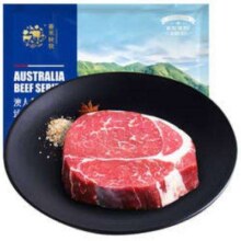 plus会员：春禾秋牧 谷饲安格斯上脑原切牛排200g*4件