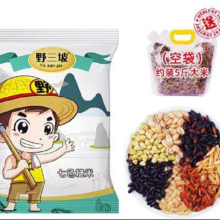 野三坡 低脂粗粮七色糙米 500g