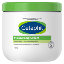 丝塔芙（Cetaphil）大白罐 保湿霜453g润肤霜保湿补水滋养 敏感肌可用 不含烟酰胺 大白罐453g