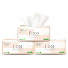 C&S 洁柔 抽纸 粉Face3层柔韧100抽面巾纸*27包 经典系列 母婴适用 整