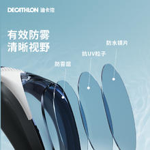 DECATHLON 迪卡侬 平光泳镜 8562404