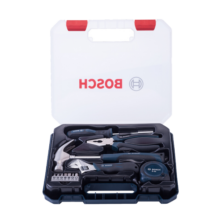 博世（BOSCH） 家用多功能手动工具套装五金工具箱12件套 塑盒精装