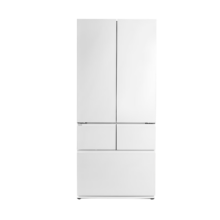 预售、PLUS会员：Panasonic 松下 纤雅 自由嵌入系列 NR-EW45TGA-W 风冷多门冰箱 453L 珍珠白