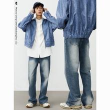 Crying Center 哭喊中心 CryingCenter复古怀旧微喇牛仔裤很显腿长男女可穿