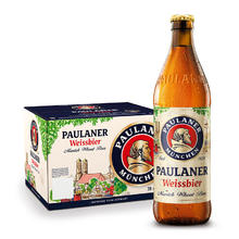 春焕新：PAULANER 保拉纳 德国进口Paulaner啤酒保拉纳柏龙啤酒小麦白啤酒500ml*20瓶整箱