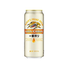 KIRIN 麒麟 国产麒麟一番榨 啤酒 500ml*12
