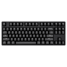 ikbc机械键盘无线办公键盘cherry樱桃轴有线键盘笔记本电脑外接键盘电竞游戏键盘 C87黑色有线87键 茶轴