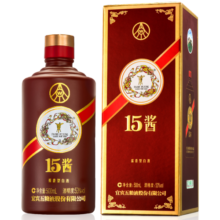 五粮液股份 15酱 酱香型白酒 53度 500ml （限量版）送礼佳品