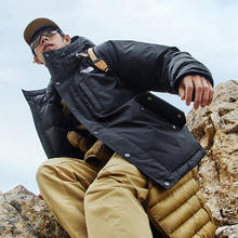北面 TheNorthFace北面羽绒服男23秋冬新款户外防风防泼水鹅绒外套88R4