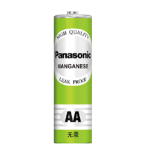松下（Panasonic） 5号7号电池碳性干电池1.5V低耗玩具收音机遥控器挂闹钟电池 绿色 5号40节