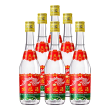 西凤酒七两半45度绵柔凤香型白酒陕西白酒纯粮食整箱白酒 45度 375mL 6瓶