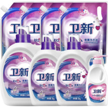 京东百亿补贴，PLUS会员:卫新 香薰洗衣液21.92斤（2.68kg+2kg*2+1kg*4袋+内衣净280g）
