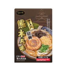 需首购、PLUS会员: 良工坊 熊本风味拉面 233.8g/盒