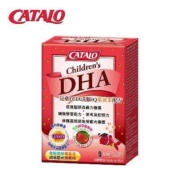 需首购：CATALO家得路 儿童DHA加叶黄素鱼油软胶囊 草莓味50粒/瓶*3件