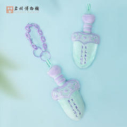 苏州博物馆 苏州博物館吴王夫差宝剑毛绒挂件创意玩具文创产品
