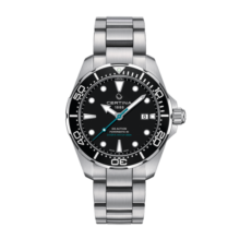 雪铁纳（Certina）瑞士手表 动能系列海龟潜水自动机械钢带男表 C032.407.11.051.10