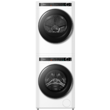 预售、PLUS会员：Midea 美的 全自动洗烘套装 MG100L0+MH100-HL0 10KG